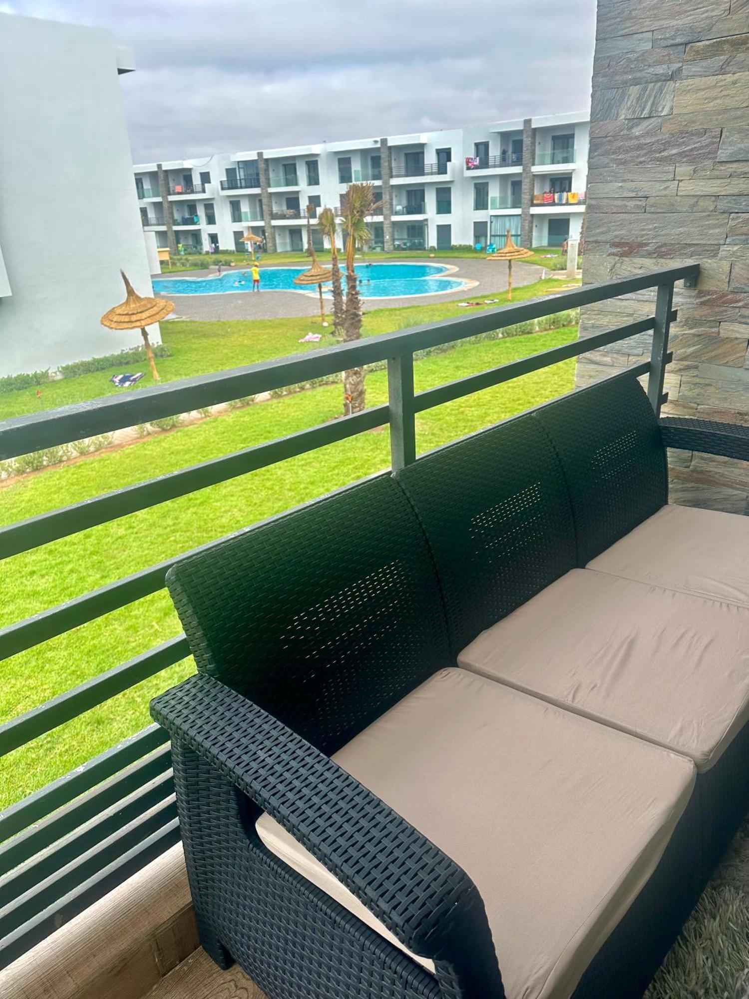 Appartement Cozy Avec Piscine ซิดิ ราฮาล ภายนอก รูปภาพ
